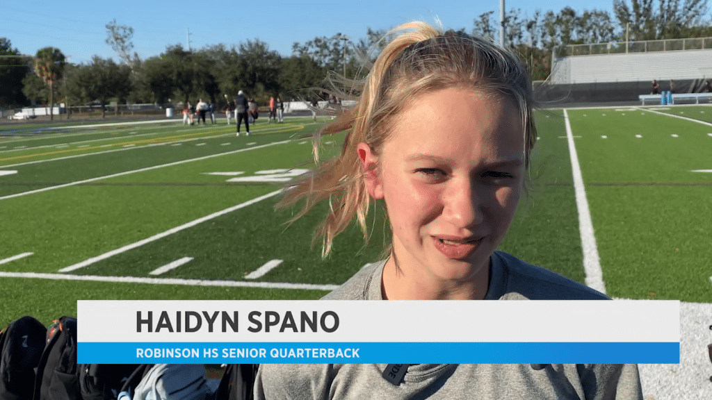 Robinson flag football Haidyn Spano - HQZ Robinson flag football Haidyn Spano