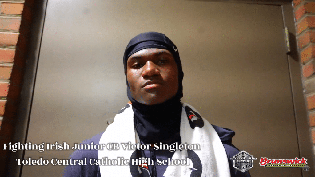 Toledo Central Catholic Fighting Irish Victor Singleton - HQZ Toledo Central Catholic Fighting Irish Victor Singleton