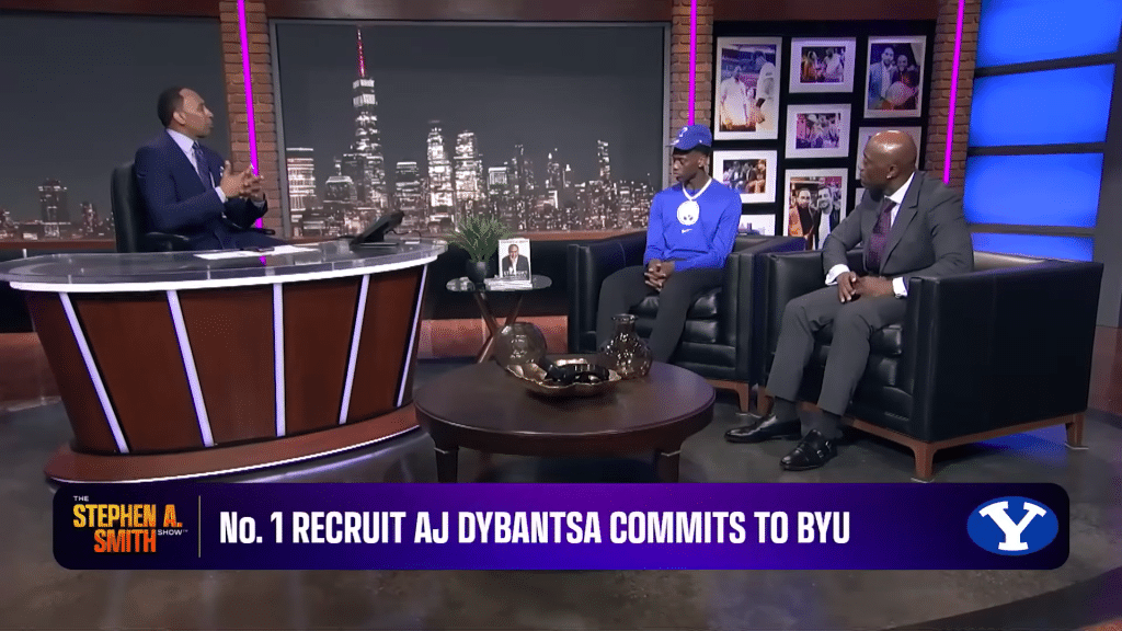 Top basketball recruit AJ Dybantsa on why he chose BYU - HQZ Top basketball recruit AJ Dybantsa on why he chose BYU