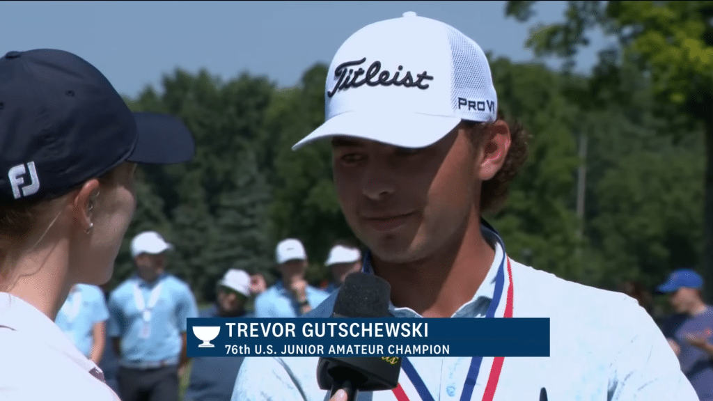 Trevor Gutschewski at 2024 US Junior Amateur Championship