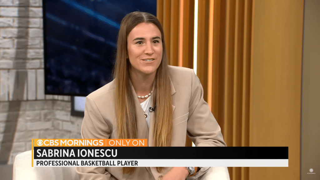 WNBA star Sabrina Ionescu