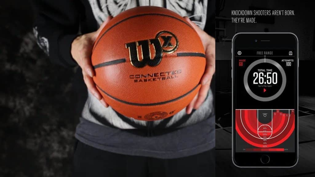 The wilson x smart bluetooth connected basketball
