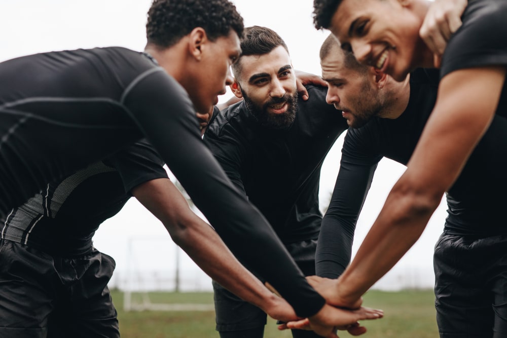 team huddle