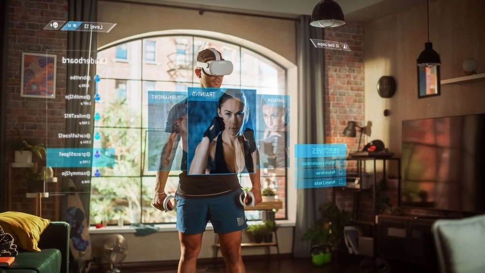 AI training VR sport