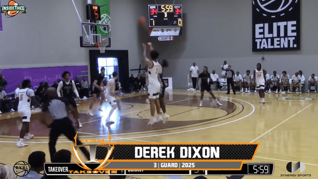2025 G Derek Dixon at Nike EYBL Indianapolis