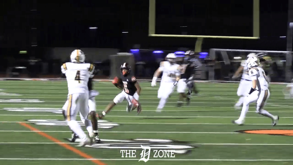 Belleville 2027 WR Charles Britton vs Saline