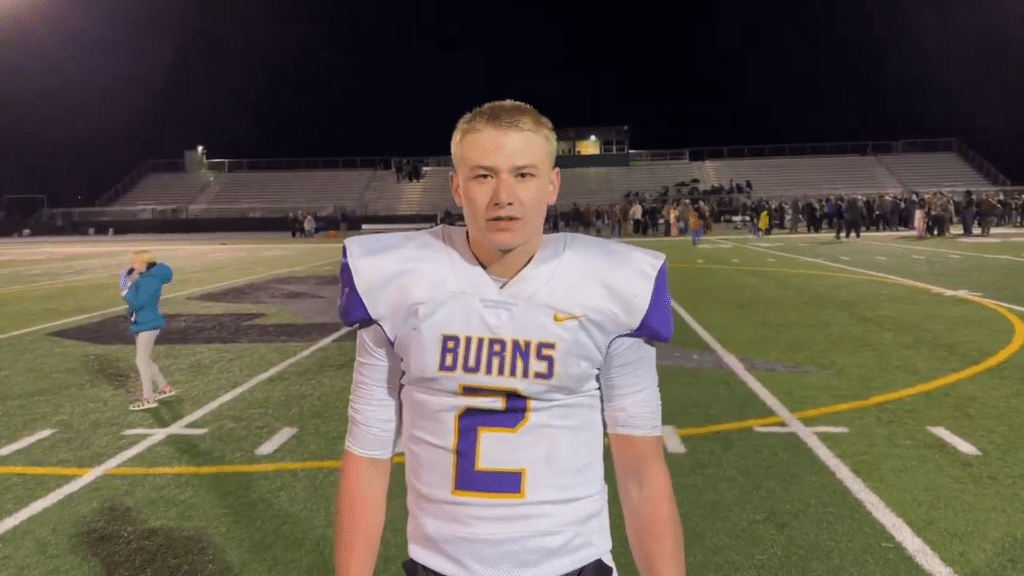 Burns QB Jack Wright - HQZ Burns QB Jack Wright