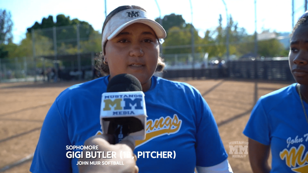 Gigi Butler - Muir Softball Semifinal Post Game