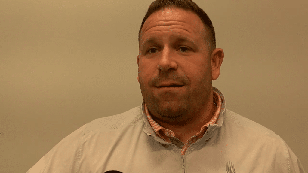 IMG ACADEMY COACH BILLY MILLER AT SPRING FOOTBALL - HQZ IMG ACADEMY COACH BILLY MILLER AT SPRING FOOTBALL