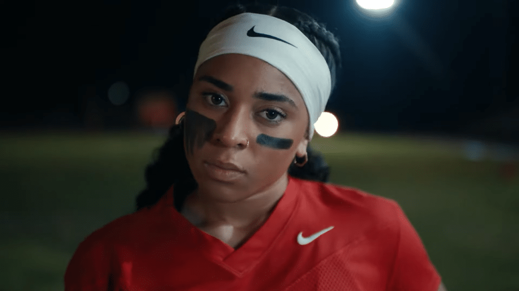 Kiona Kilolo Westerlund in Super Bowl LIX commercial - HQZ Kiona Kilolo Westerlund in Super Bowl LIX commercial