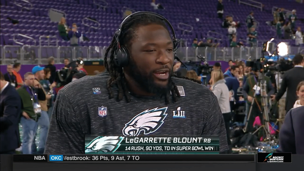 LeGarrette Blount on Winning Back-to-Back Super Bowls - HQZ LeGarrette Blount on Winning Back-to-Back Super Bowls