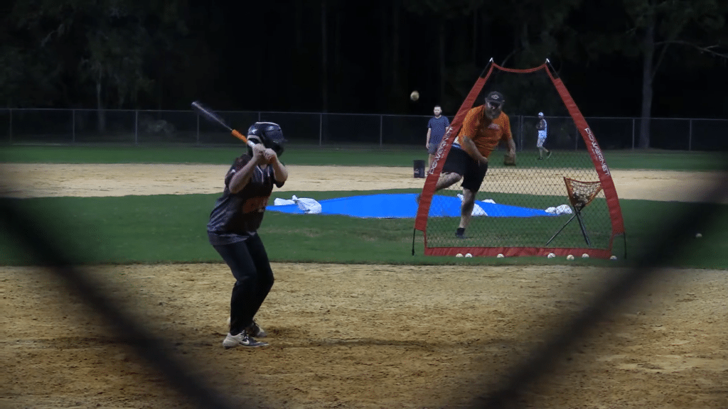 Mason Hogue batting practice - HQZ Mason Hogue batting practice