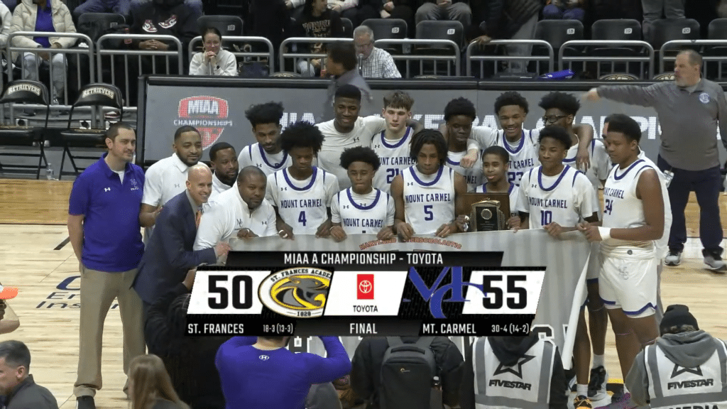 Mount Carmel win 2025 MIAA Basketball Championship