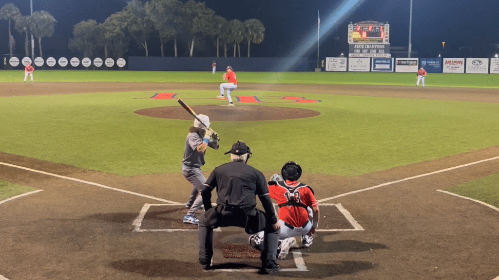 Nick Burgos at Spring 2024 Varsity vs Apopka - HQZ Nick Burgos at Spring 2024 Varsity vs Apopka
