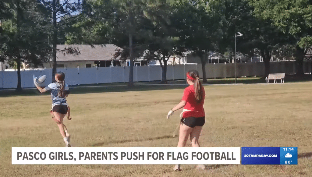 Pasco County girls push to add flag football as a high school sport