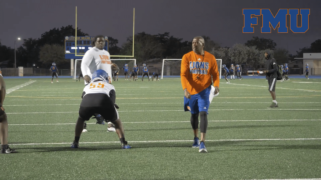 Tim Ice Harris at Spring Practice - HQZ Tim Ice Harris at Spring Practice