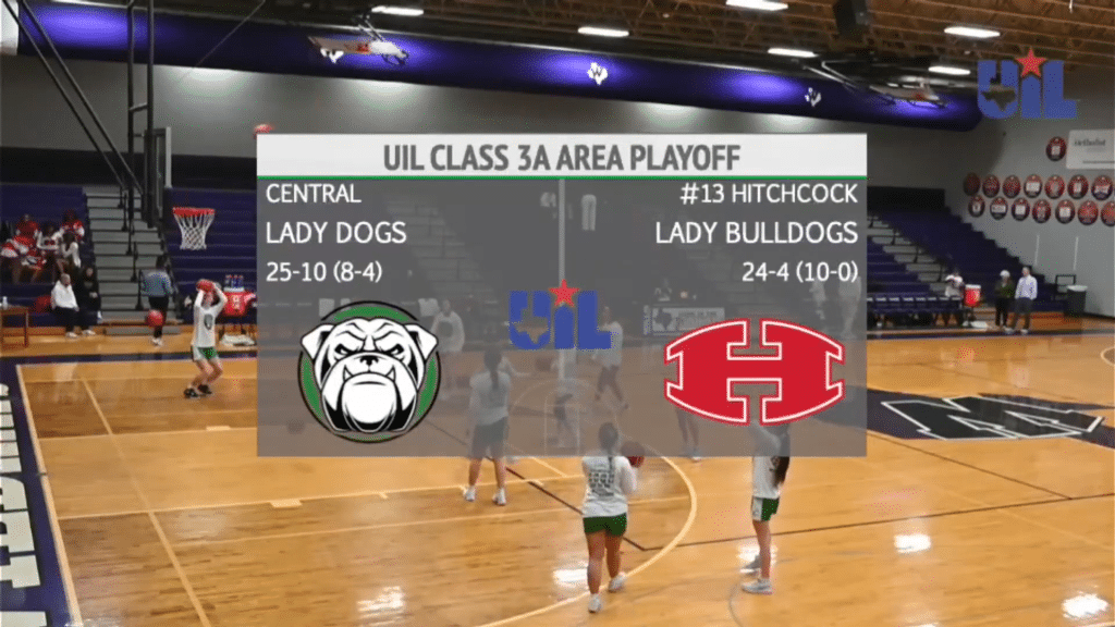 UIL Class 3A Girls Basketball - Central vs Hitchcock - HQZ UIL Class 3A Girls Basketball - Central vs Hitchcock