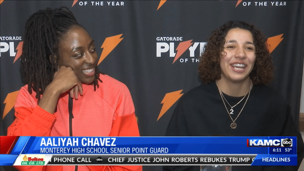 Aaliyah Chavez receives Gatorade National Player of the Year award - HQZ Aaliyah Chavez receives Gatorade National Player of the Year award