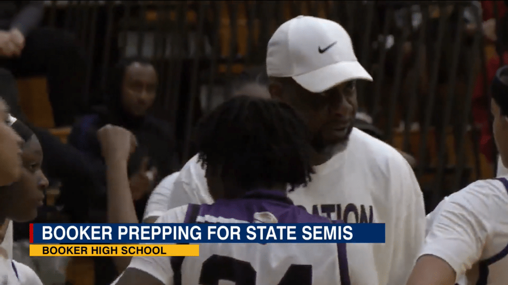 Booker girls basketball preps for state semifinals - HQZ Booker girls basketball preps for state semifinals