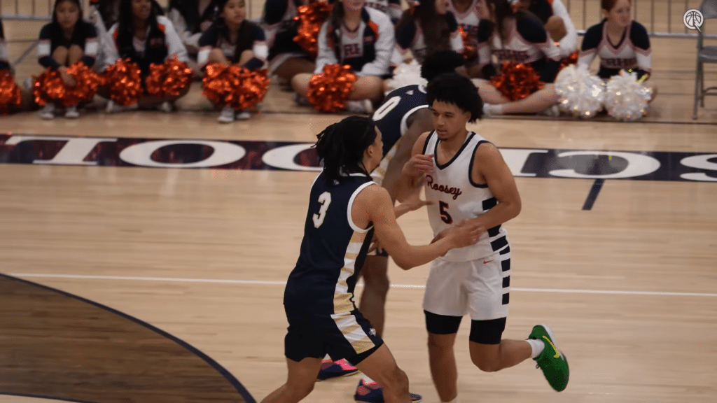 Brayden Burries at Roosevelt vs St John Bosco
