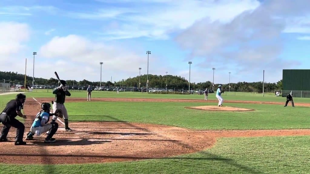 Everett Burgess 2025 Cypress Creek High School at Ostingers WWBA World Wood Bat - HQZ Everett Burgess 2025 Cypress Creek High School at Ostingers WWBA World Wood Bat