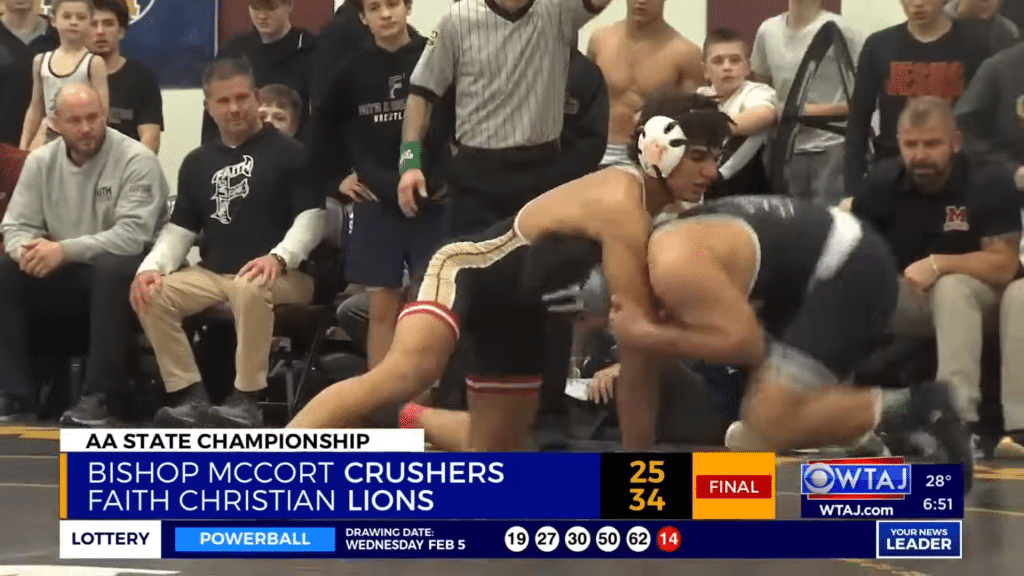 Faith Christian defeated Bishop McCort to win the AA State Championship