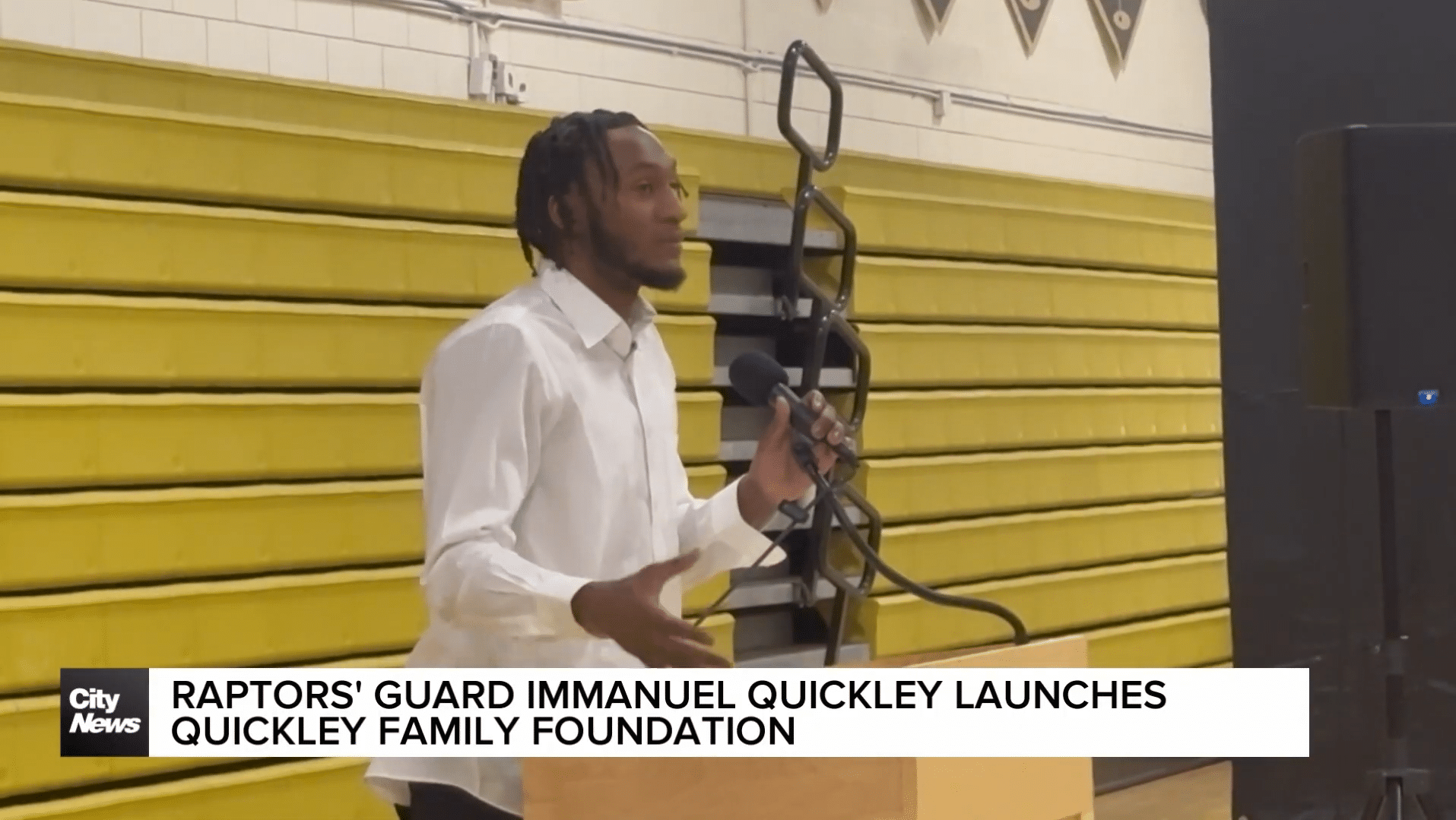 Immanuel Quickley making meaningful impact off the court - HQZ Immanuel Quickley making meaningful impact off the court