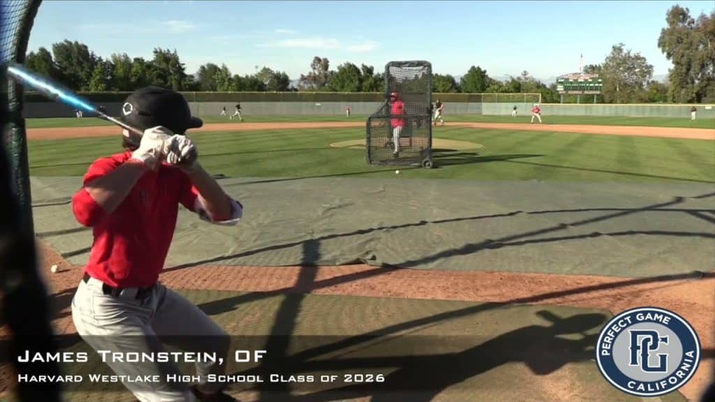 James Tronstein OF Harvard Westlake High School Class of 2026
