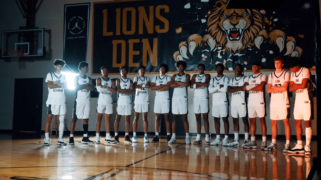 Link Academy boys basketball