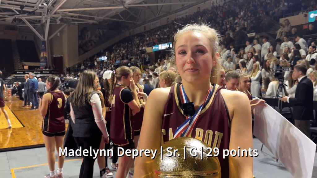 Madelynn Deprey after Caribou girls basketball wins Maine title - HQZ Madelynn Deprey after Caribou girls basketball wins Maine title