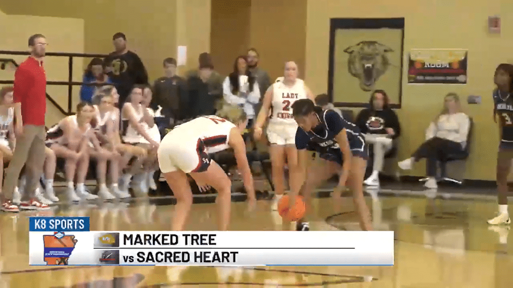 Marked Tree vs Sacred Heart girls basketball - HQZ Marked Tree vs Sacred Heart girls basketball