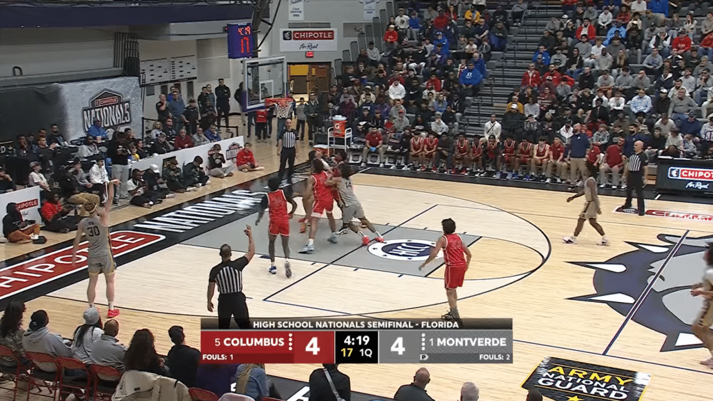 Montverde vs Columbus at Chipotle Nationals Boys Semifinal 2024 - HQZ Montverde vs Columbus at Chipotle Nationals Boys Semifinal 2024