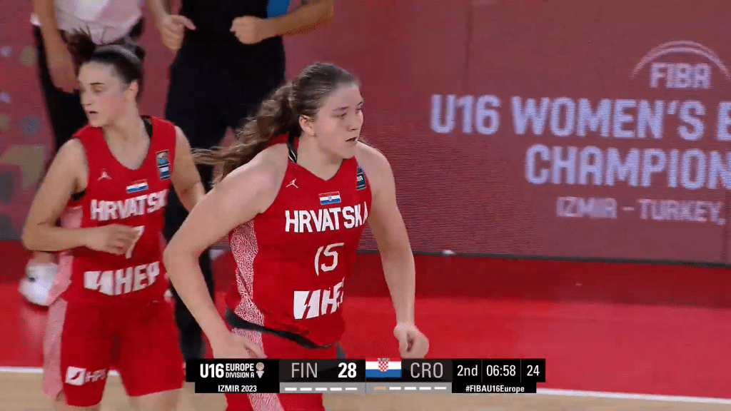 Olivia Vukosa at FIBA U16 Europe - HQZ Olivia Vukosa at FIBA U16 Europe