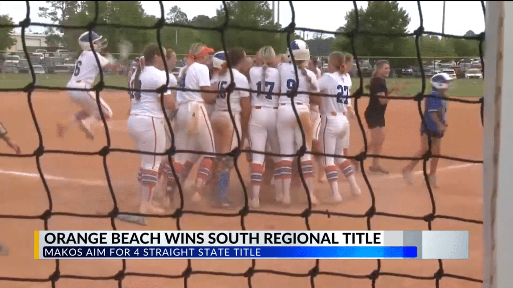 Orange Beach softball wins South regional title - HQZ Orange Beach softball wins South regional title
