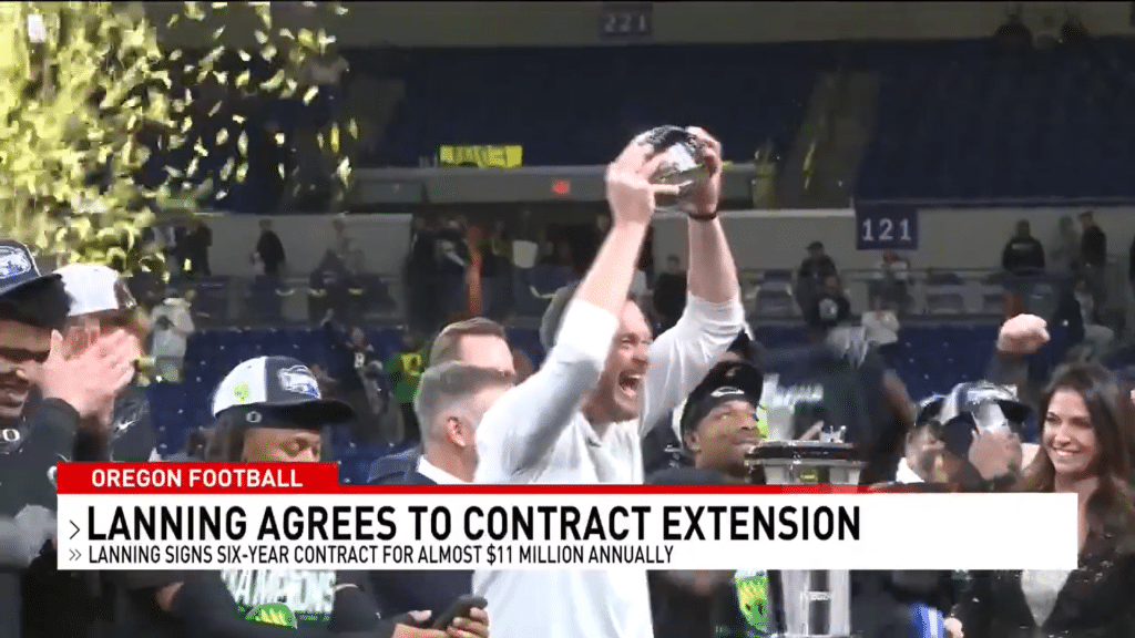 Oregon Dan Lanning agrees to six year 11M annual deal - HQZ Oregon Dan Lanning agrees to six year 11M annual deal