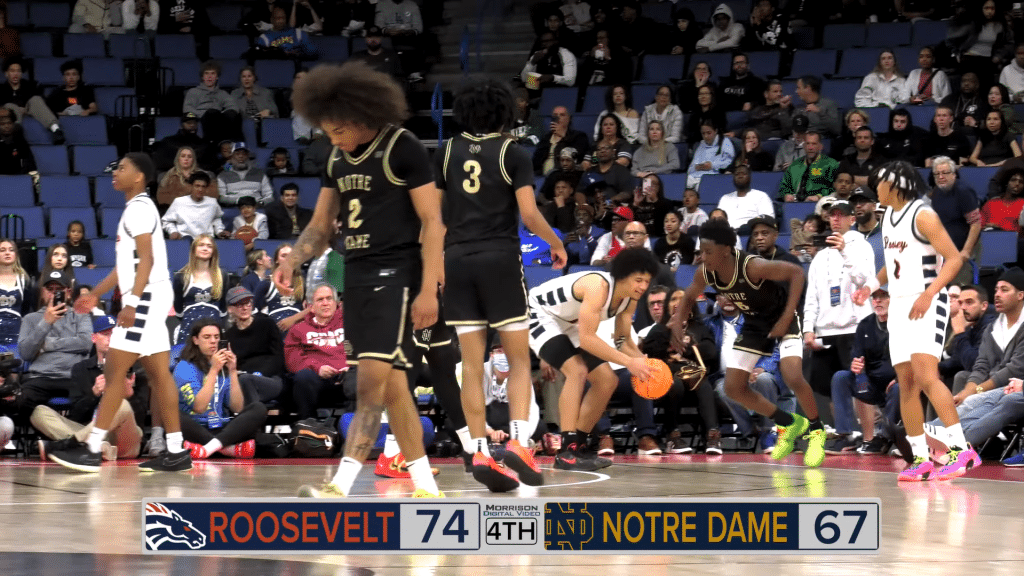 Roosevelt vs Notre Dame 74-67 - HQZ Roosevelt vs Notre Dame 74-67