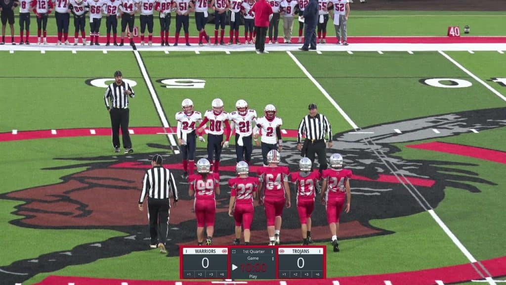 Salamanca Warriors Modified Football vs Southwestern Trojans