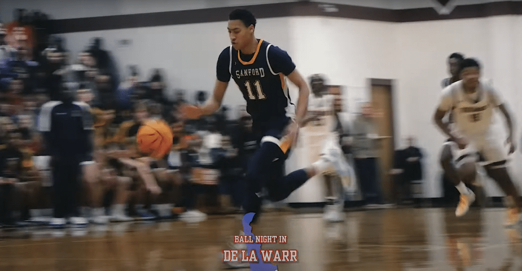 Sanford junior forward Jayden Taylor - HQZ Sanford junior forward Jayden Taylor