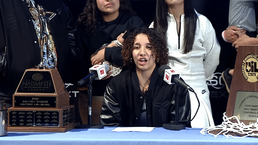 Aaliyah Chavez announced that she will continue her athletic career with the Oklahoma Sooners - HQZ Aaliyah Chavez announced that she will continue her athletic career with the Oklahoma Sooners