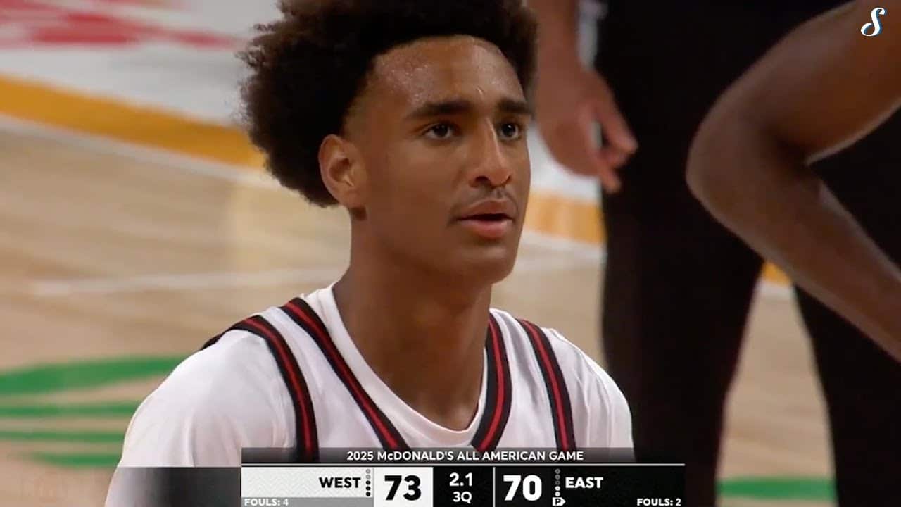 Alijah Arenas at 2025 McDonalds All American Boys Game - HQZ Alijah Arenas at 2025 McDonalds All American Boys Game