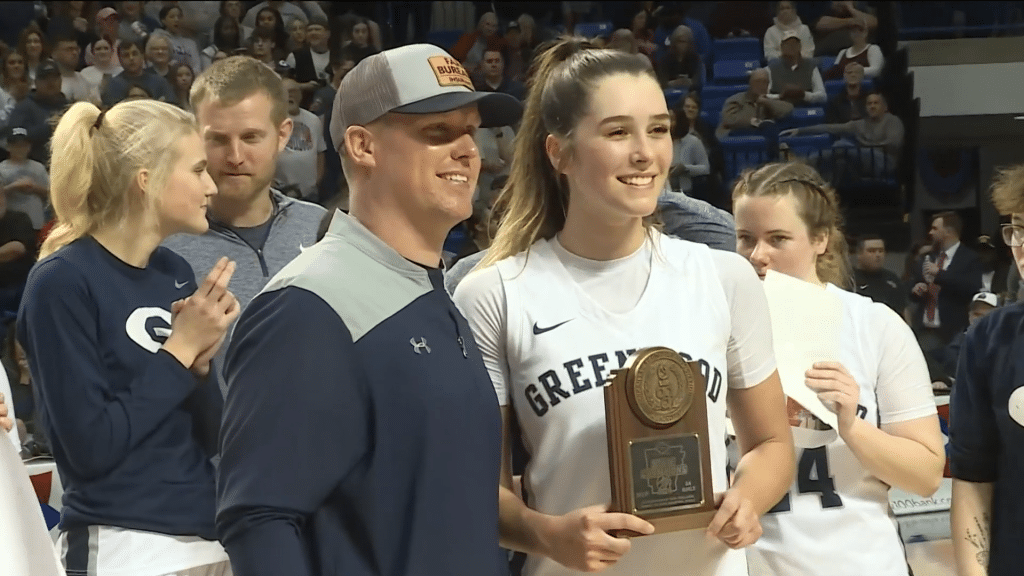 Anna Trusty ends her Greenwood career with gold
