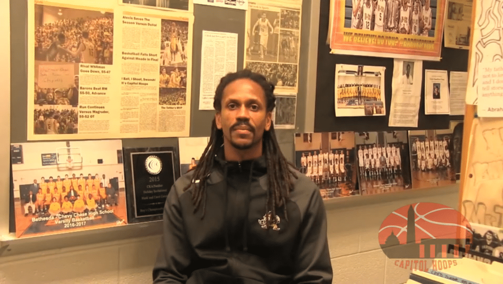 Bethesda Chevy Chase head coach Sean Tracy