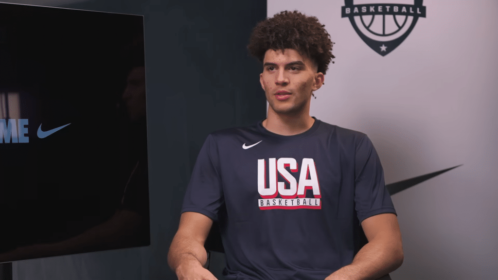 Cameron Boozer at Nike Hoop Summit