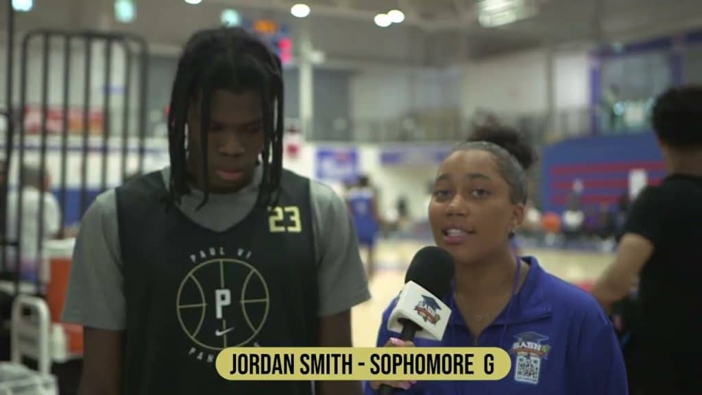 DMV Hoop Session Interviews Paul VI Jordan Smith