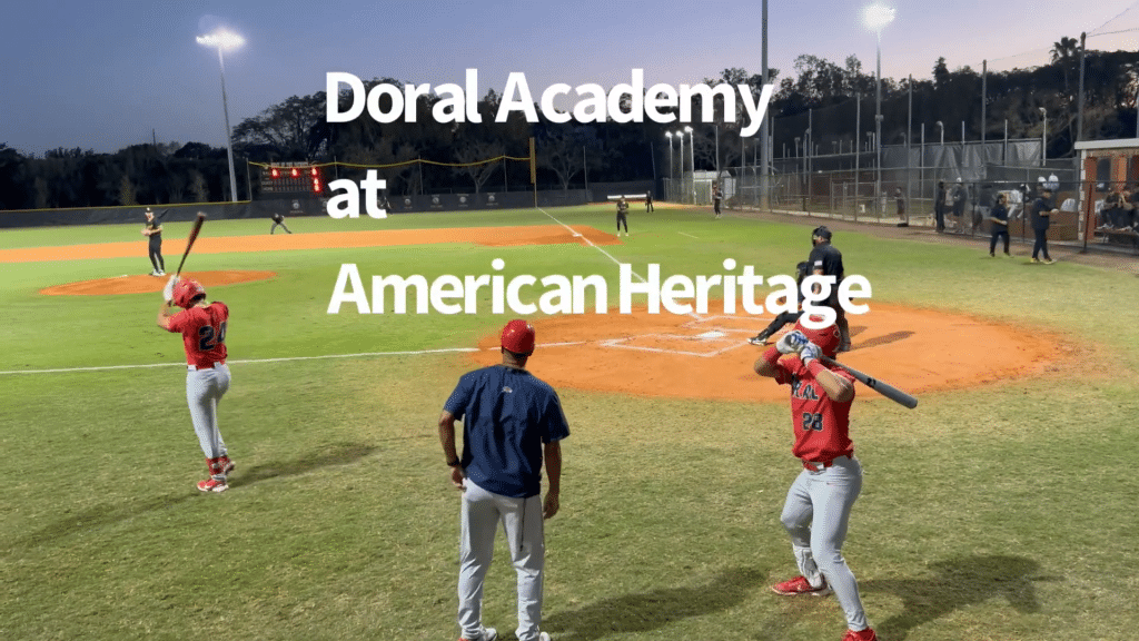 Doral Academy rallies at American Heritage