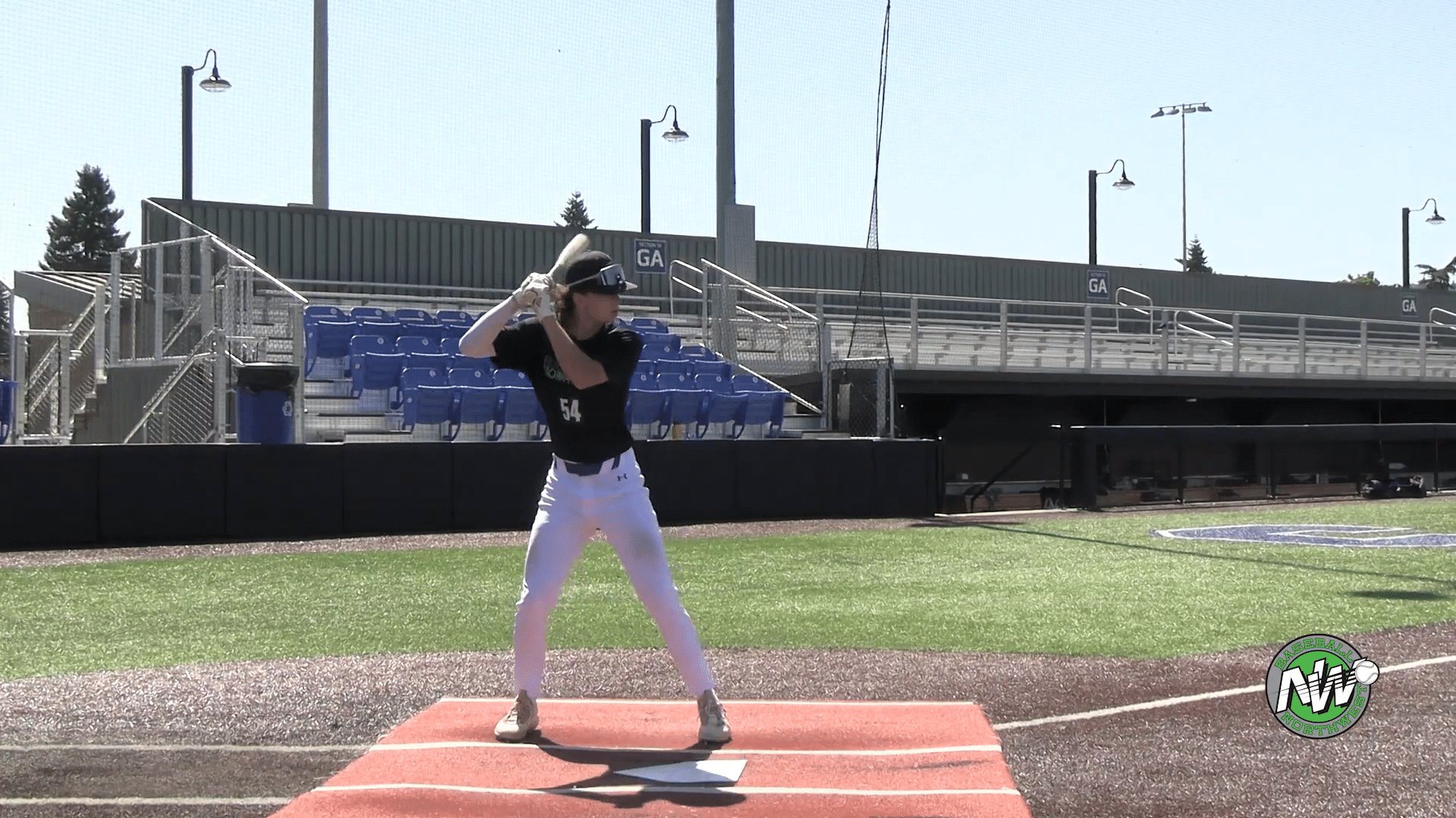 Drew Bartels of Blanchet Catholic HS baseball - HQZ Drew Bartels of Blanchet Catholic HS baseball