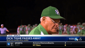 Football coaching legend Dick Tighe passes away at age 94 - HQZ Football coaching legend Dick Tighe passes away at age 94