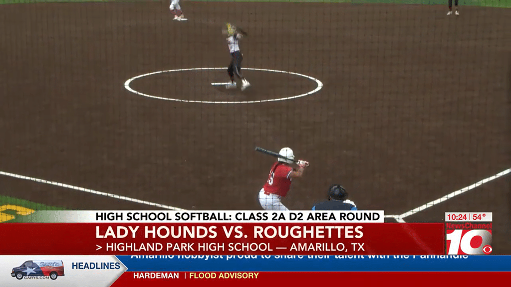 High school softball - Gruver vs Sundown
