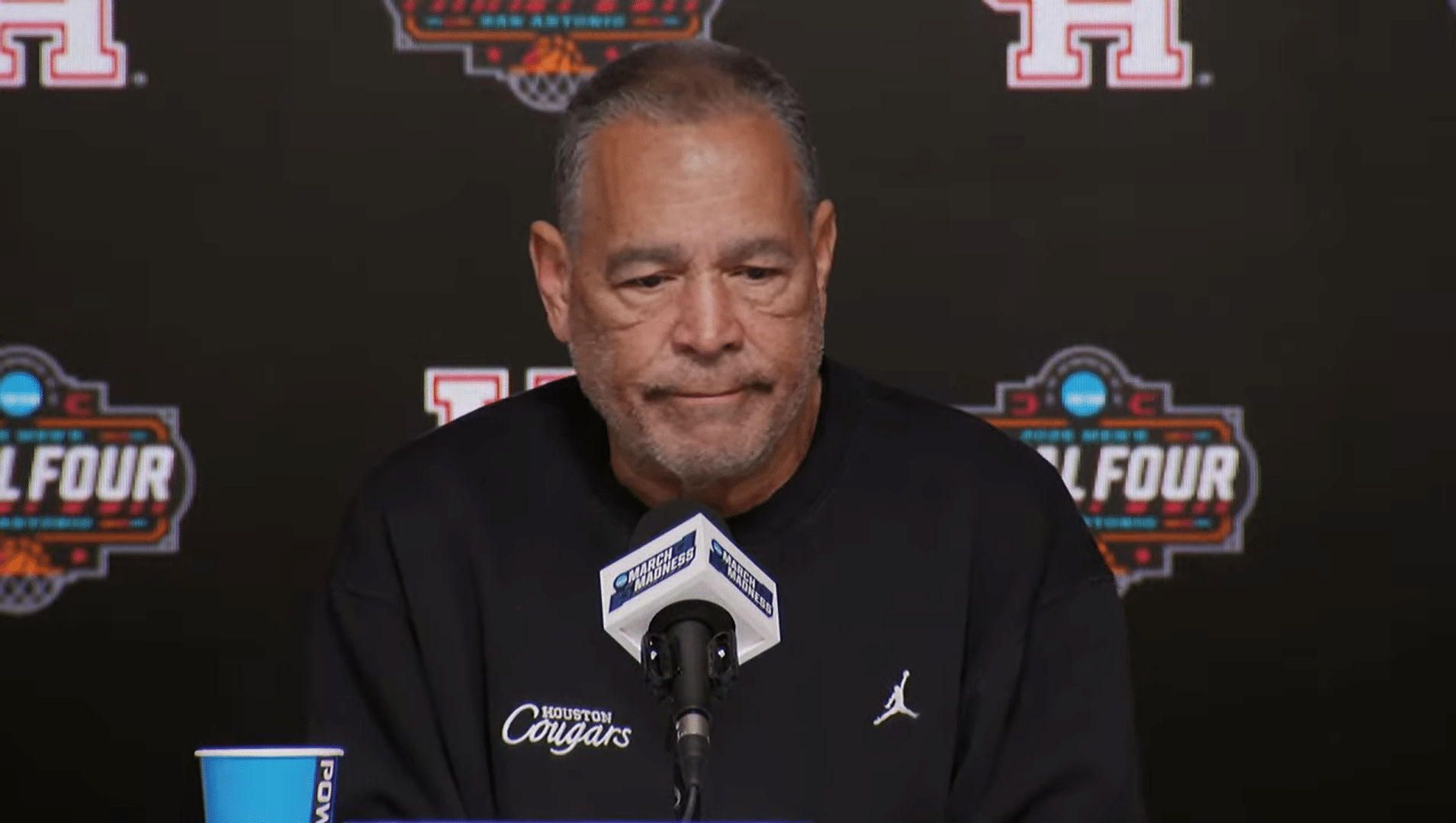 Houston Coach Kelvin Sampson NCAA Final Four Pregame Press Conference - HQZ Houston Coach Kelvin Sampson NCAA Final Four Pregame Press Conference