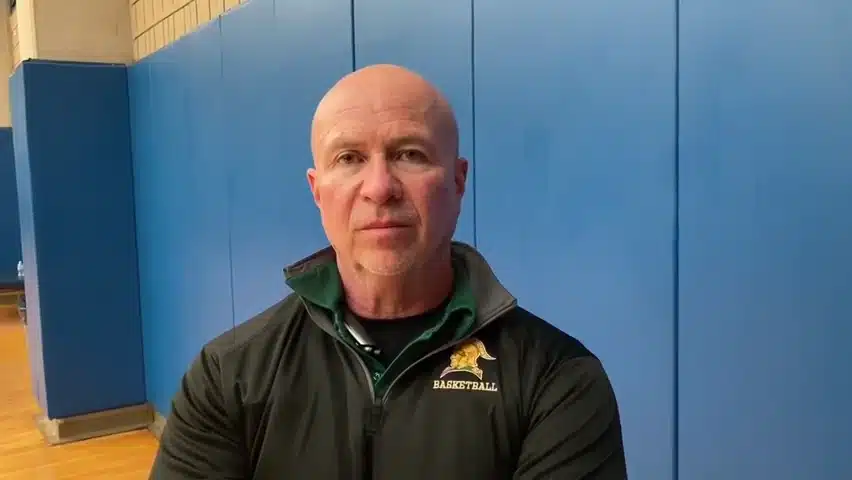 Lincoln boys basketball coach Matt Anderson
